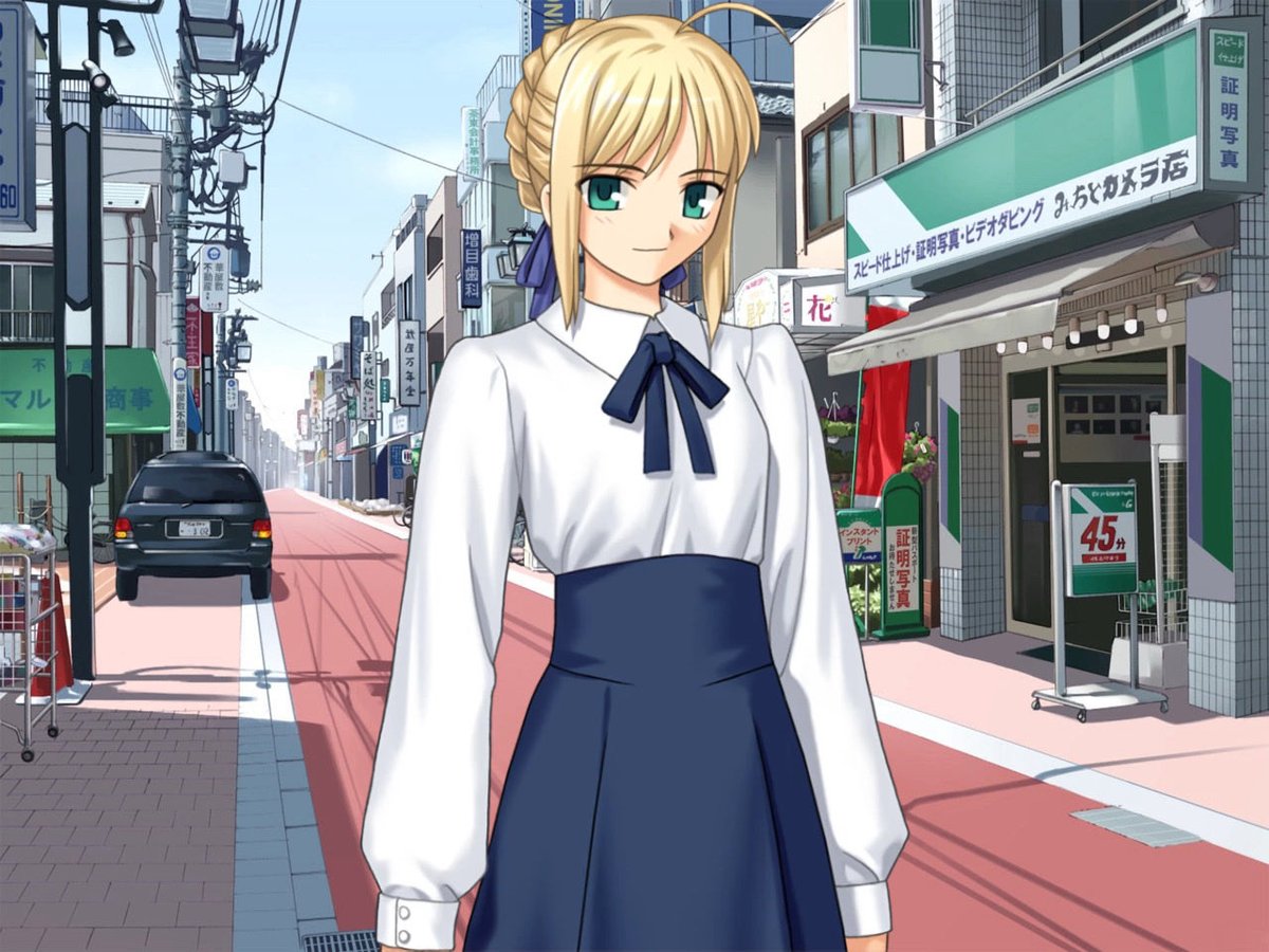SwordofPromise's tweet photo. ⠀

❛ Your words are kind, as are you, Battler. ❜

She releases her armour with a glimmer of magic, quickly changing into her casual attire. Saber feels more at ease around him now. Besides, He is not stranger to Servants.
(Cont.)

⠀ https://t.co/1IV3wUlsY3