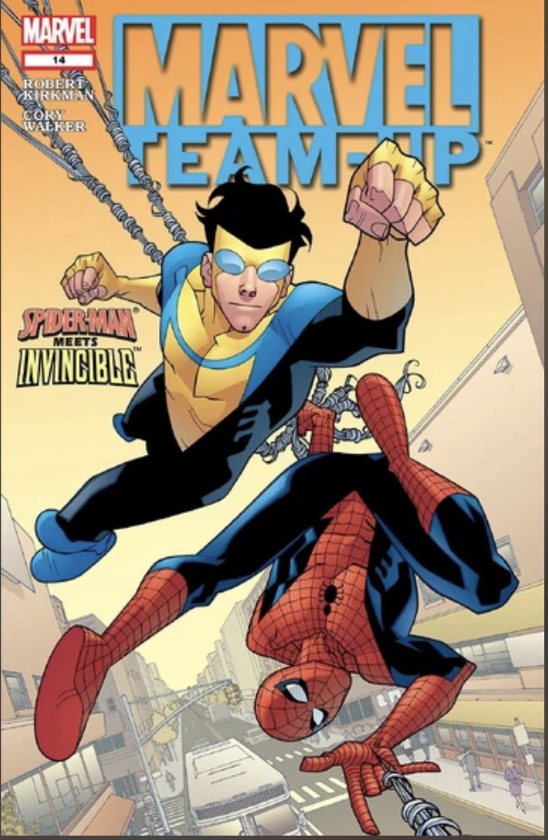 TheMostCoopbbv's tweet image. Hey @insomniacgames @BryanIntihar, here is a DLC idea: A Spider-Man x Invincible crossover where Mark arrives at Peter's place and they fight dimension-hopping villains together. This could include a 3v2 boss battle against Angstrom Levy in another dimension. #Spider-Man2PS5