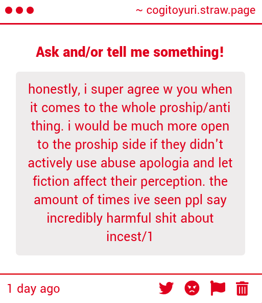 the average proshipper might be one of the best examples of how fiction ...