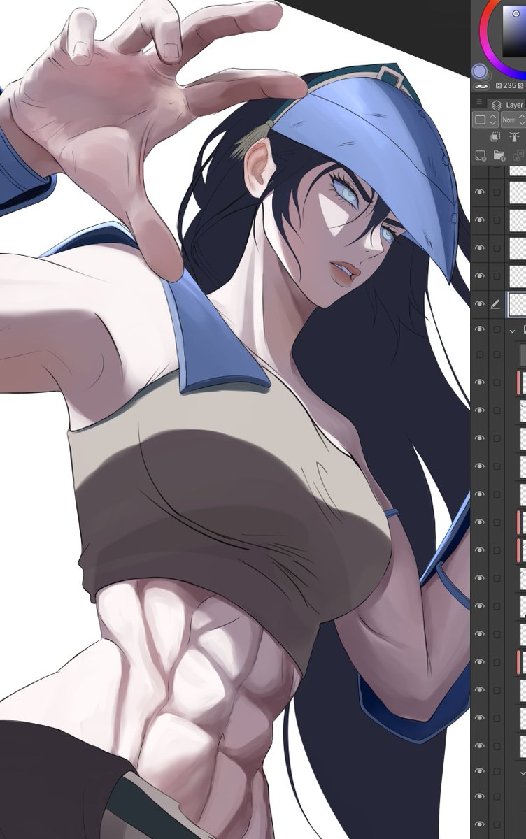 Toph wip💪🏼she built different #atla