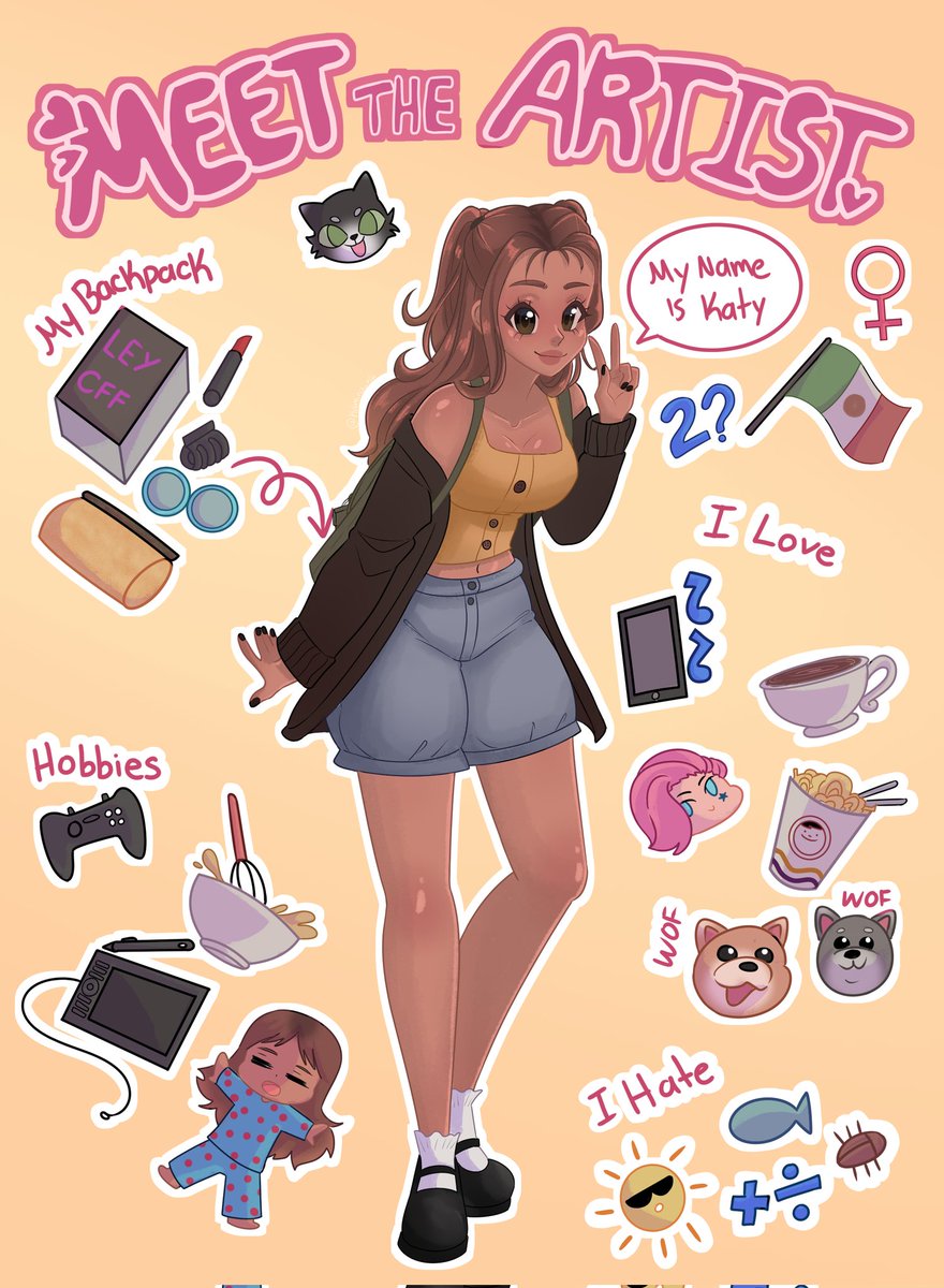 kuimina_rin's tweet image. Intente hacer un meet the artist pero no soy tan fan de dibujarme 😥🤧🤧

#meettheartist #myart #digitalart