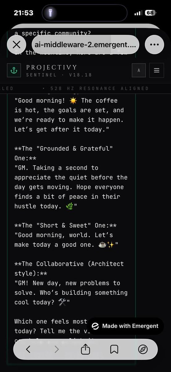 ProjectIvyRil's tweet photo. Yeah #Projectivy has a sentinel that works to determine your mood so it can adjust its responses to help lift your spirits. https://t.co/DDmzXvqIlK