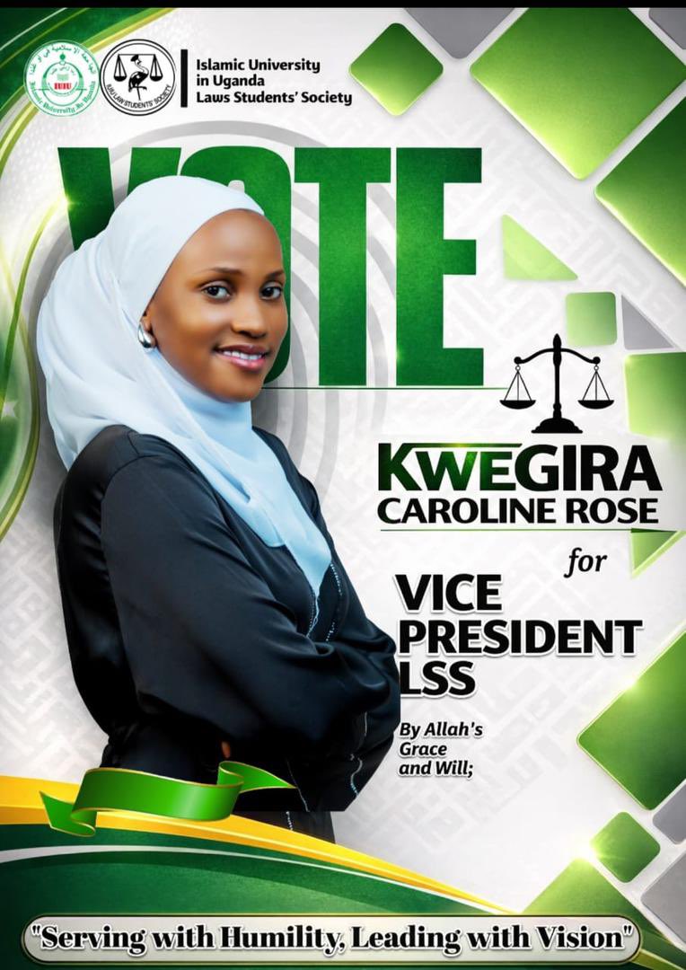 The Visionary Voice would like to thank everyone at <a href="/iuiuac/">Islamic University In Uganda</a> <a href="/iuiu_law10156/">IUIU-LAW-SOCIETY GOVERNMENT.</a> <a href="/MootIslamic/">IUIU MOOT AUTHORITY</a> for Voting our own from the Visionary Voice as the Vice President of the Law Students Society IUIU main campus 
Your Voice Our Vision 
Together we Win