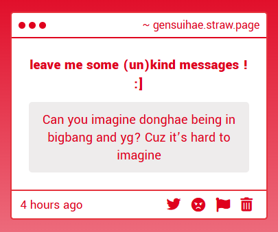 gensuihae's tweet image. 1 oh yeah for sure i guess it's one of the things people really get in their feels about n people in arts to express it in their own way huhu

2 alhamdulilaah that never happened #SAVE HIM FROM THE EVIL OF YG idt it would've ever happened anyway hjdhjd