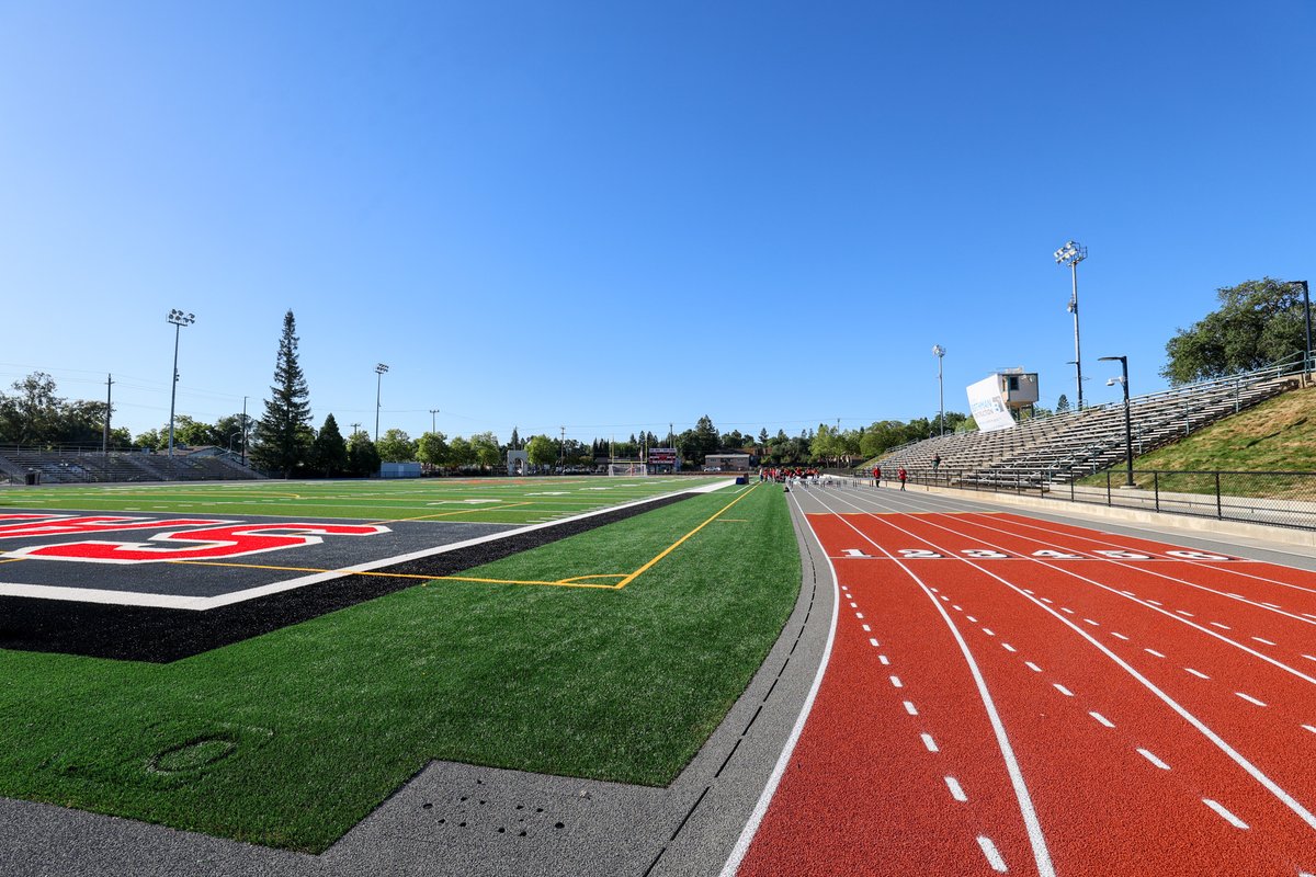 TarkettSports's tweet image. This week's ribbon-cutting ceremony at San Juan High School's newly modernized stadium represents the beginning of a new era for the school, its Spartan student-athletes, and the surrounding community 🏟️

@TarkettSports is proud to have played a role in the project as the