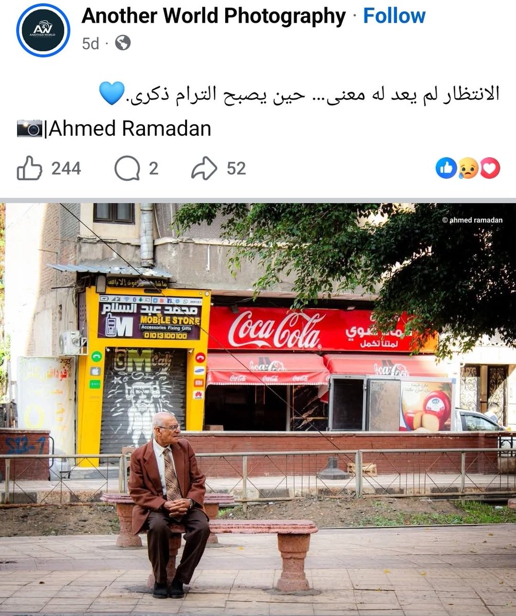 الانتظار لم يعد له معنى .. حين يصبح الترام ذكرى

📸|Ahmed Ramadan