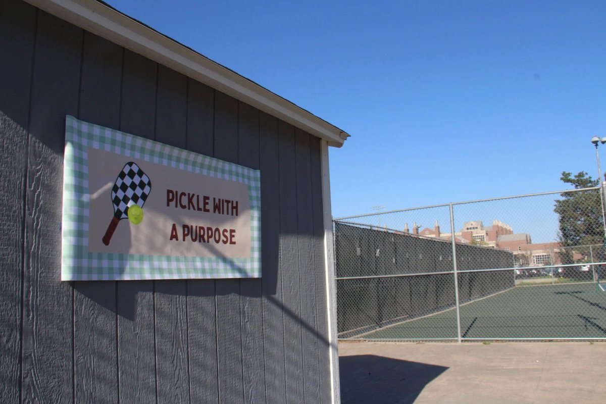 DailyNeb's tweet photo. NEWS: FCLA's "Pickle with a Purpose" tournament saw pickles, fraternity brothers and "One Piece" characters come together to play pickleball and support Husker Pantry. Click the link below to learn more. https://t.co/QKrprf3t75 https://t.co/CfIEp3bpuh