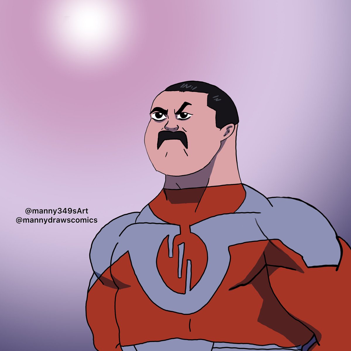 Manny3490's tweet image. Thragg from Invincible #Thragg #Invincible #InvincibleFanArt #DigitalArt #Drawing #InvincibleSeason4