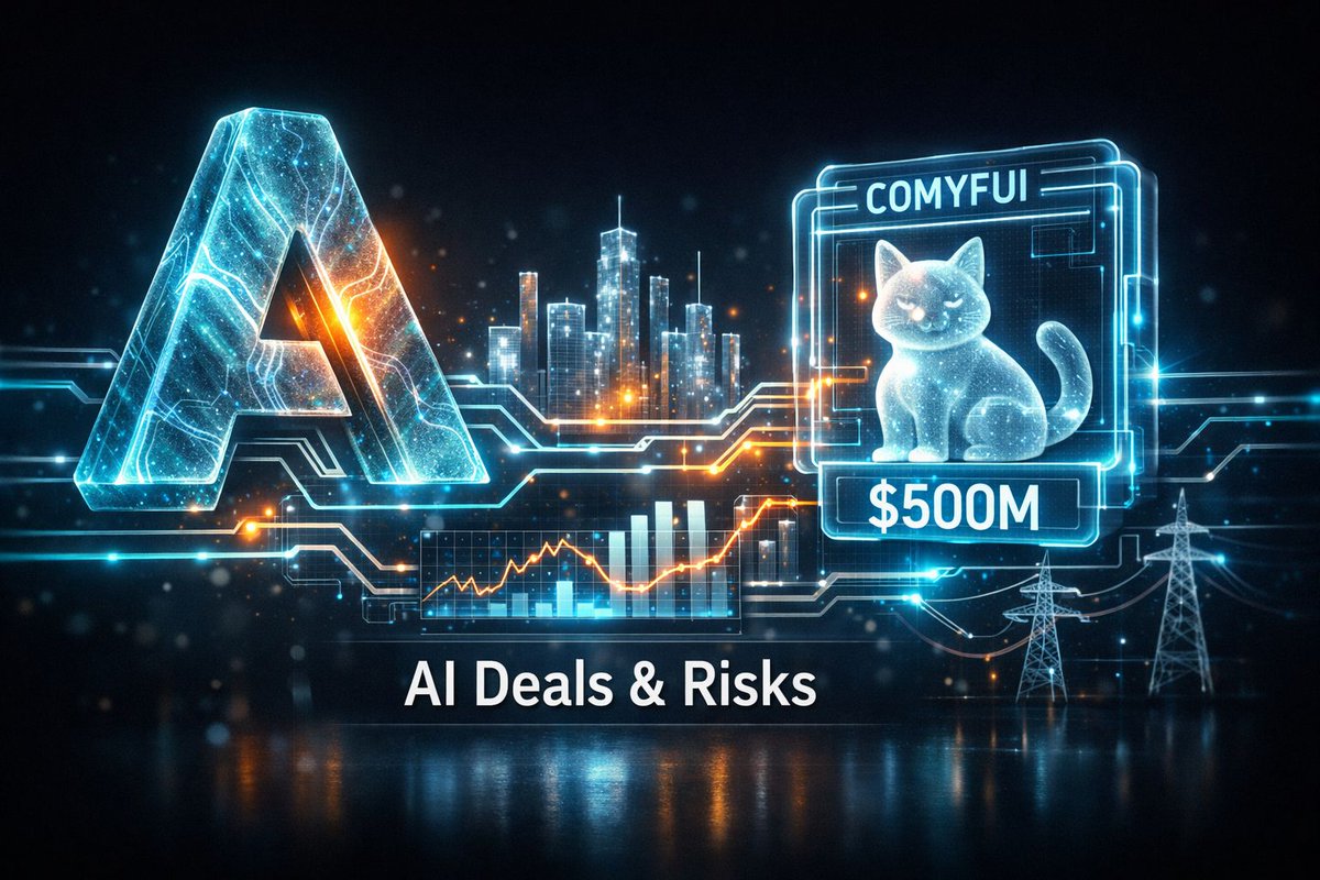 WolfOfWeedST's tweet image. Eyes on AI deals &amp;amp; GPU squeeze — $NVDA leading, ComfyUI valuation sparks setups. Watch data-center financing and XChat moves.

Read more: stockalpha.ai/sectors/techno…

#AI #Semiconductors #TechStocks