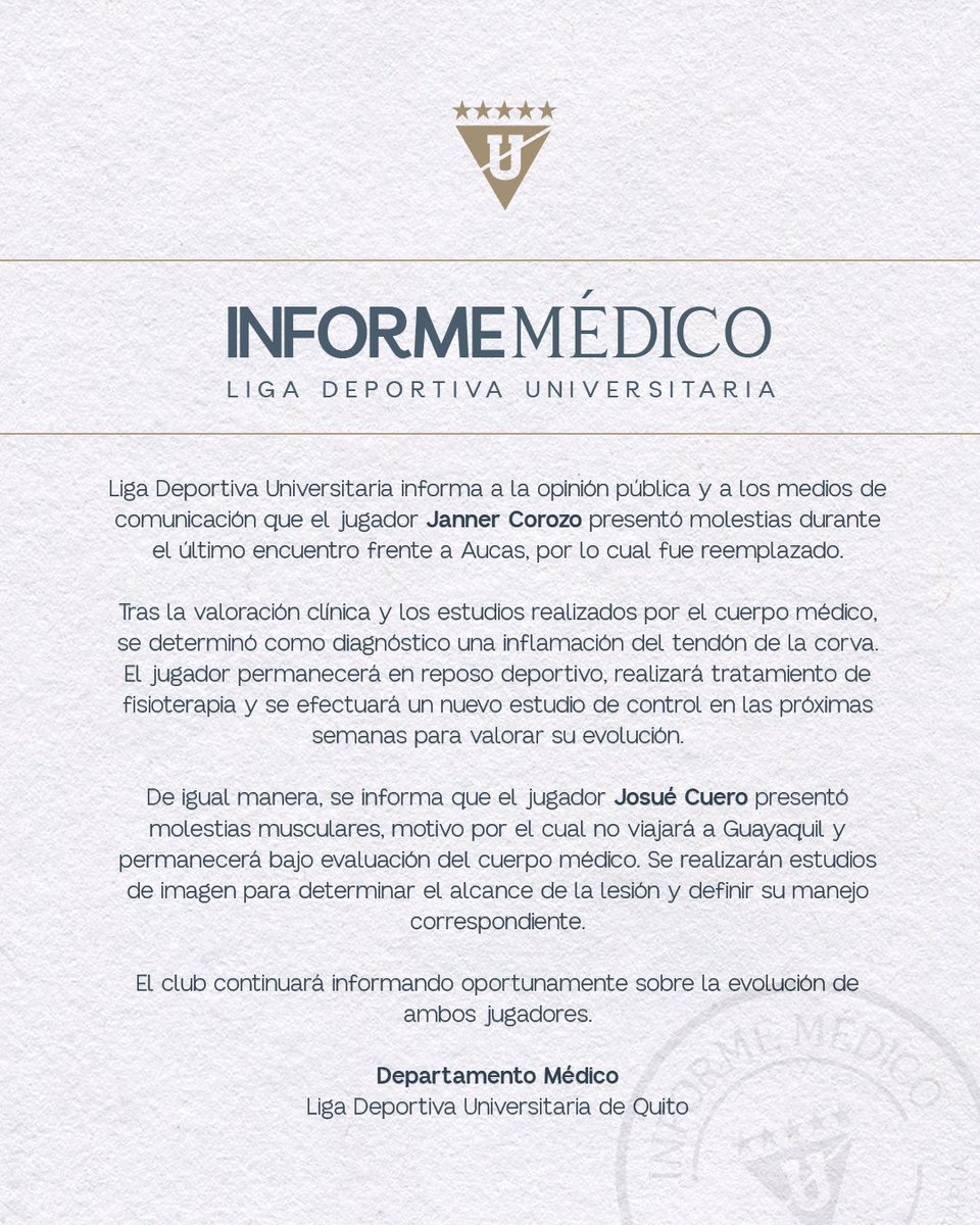 LDU Oficial tweet media