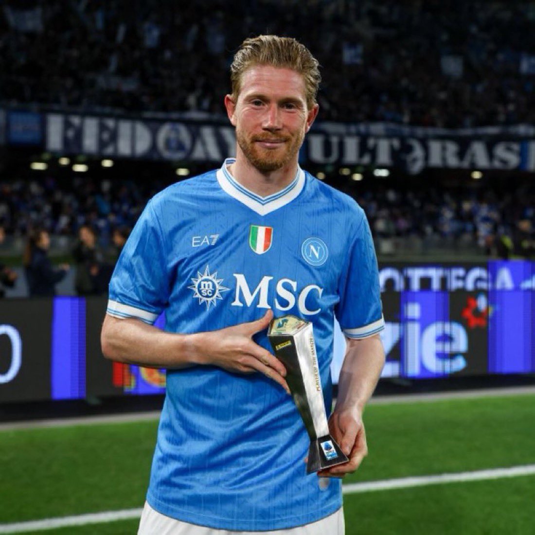 De Bruyne when Conte plays attackers infront of him