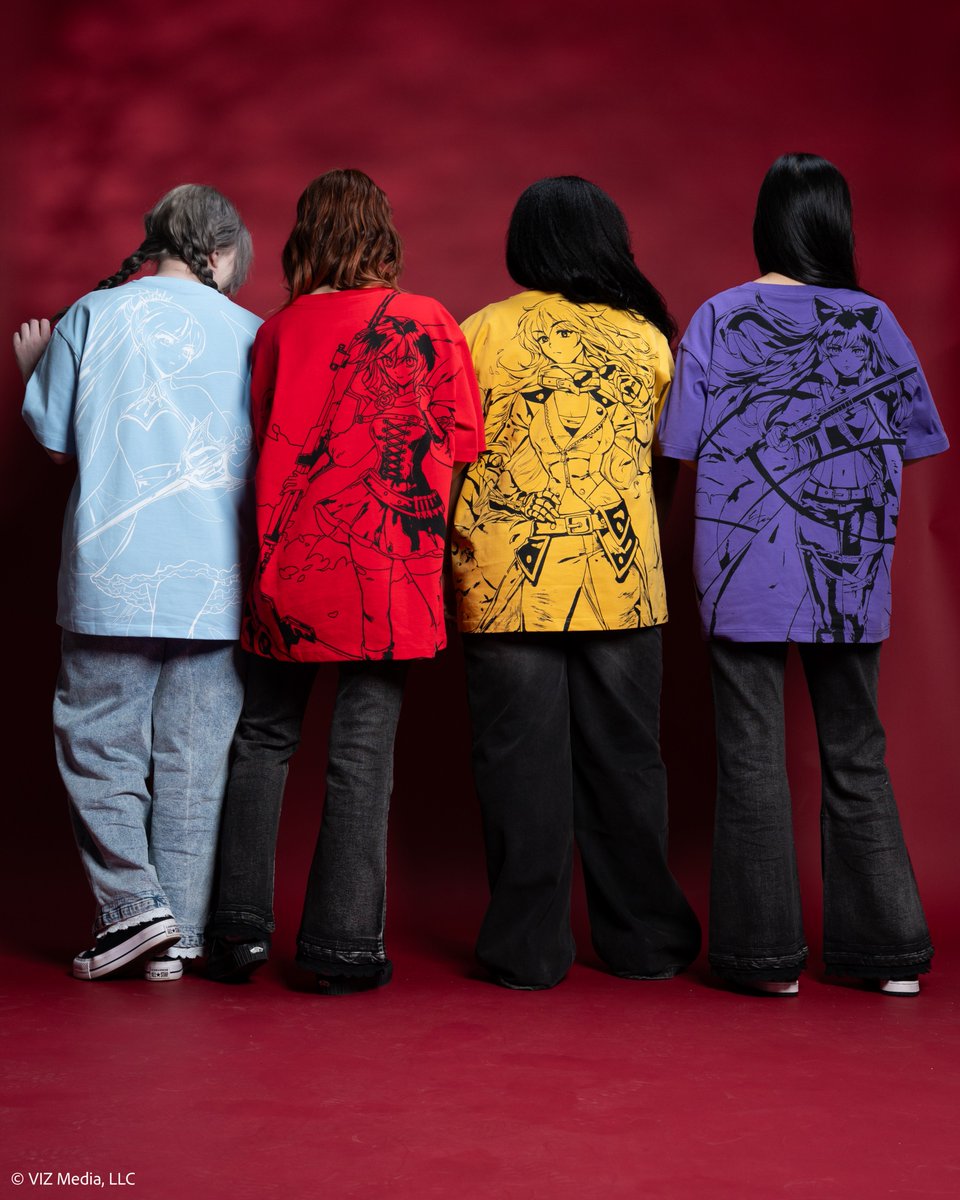 Our RWBY Collection is AVAILABLE NOW!

steady-hands.com/collections/rw…

I want to give a special thanks to @vizmedia for both working with us on this collection, &amp; giving this amazing series a new home!

Available Globally (Excluding Asia)!
© VIZ Media, LLC