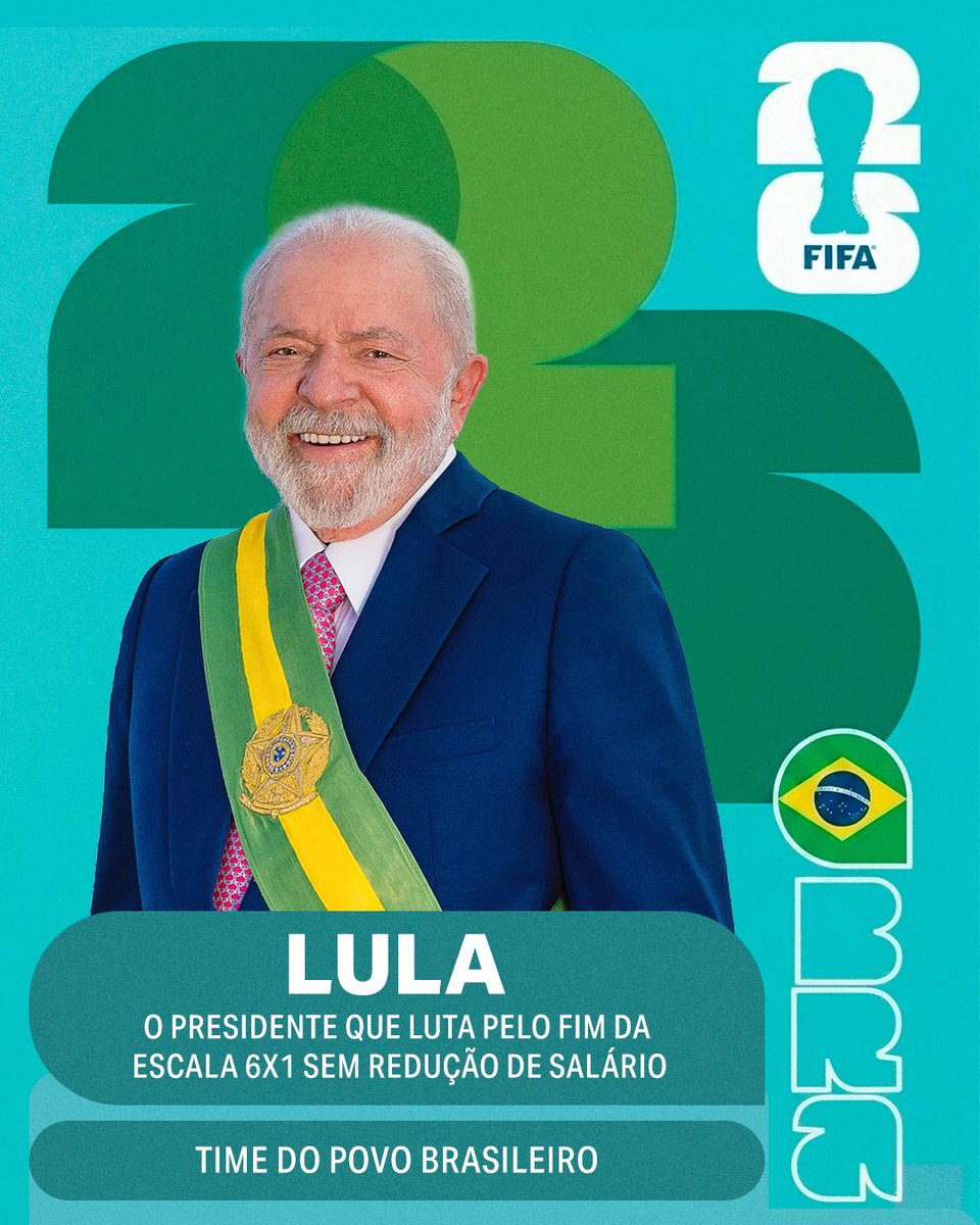 Essa figurinha eu não canso de colar no meu álbum