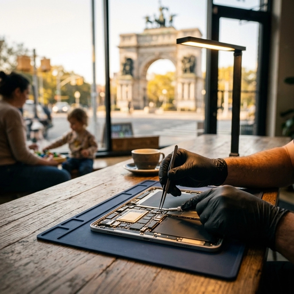 repairedcollect's tweet image. Museum Day magic, minus the tech meltdowns. ☕️📱

While you grab coffee near Grand Army Plaza, we’re reviving the family iPad. Stress-free, same-day repairs so you can get back to the art.

Mobile rescue in Prospect Heights. 🛠️✨

#RepairedCollective