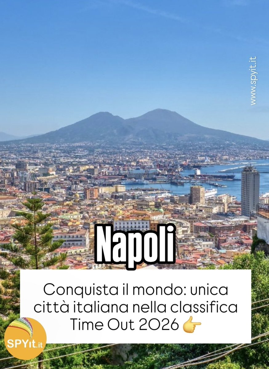 SPYit_official's tweet image. Napoli conquista il mondo: unica città italiana nella classifica Time Out 2026 👉spyit.it/napoli-conquis…

#napoli #timeout #cittaitaliane
#cittabelle #neaples