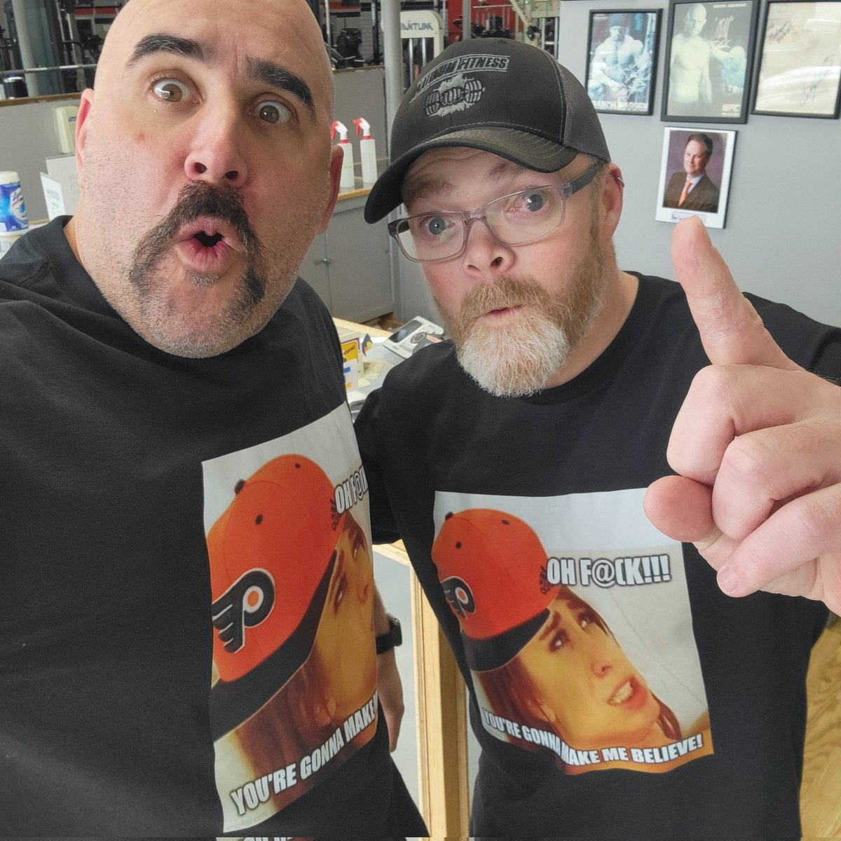 haydenaveryPW's tweet image. Just a couple of guys Believing from Innisfail, AB #IgniteTheOrange     #Believe @NHLFlyers @FlyersNation