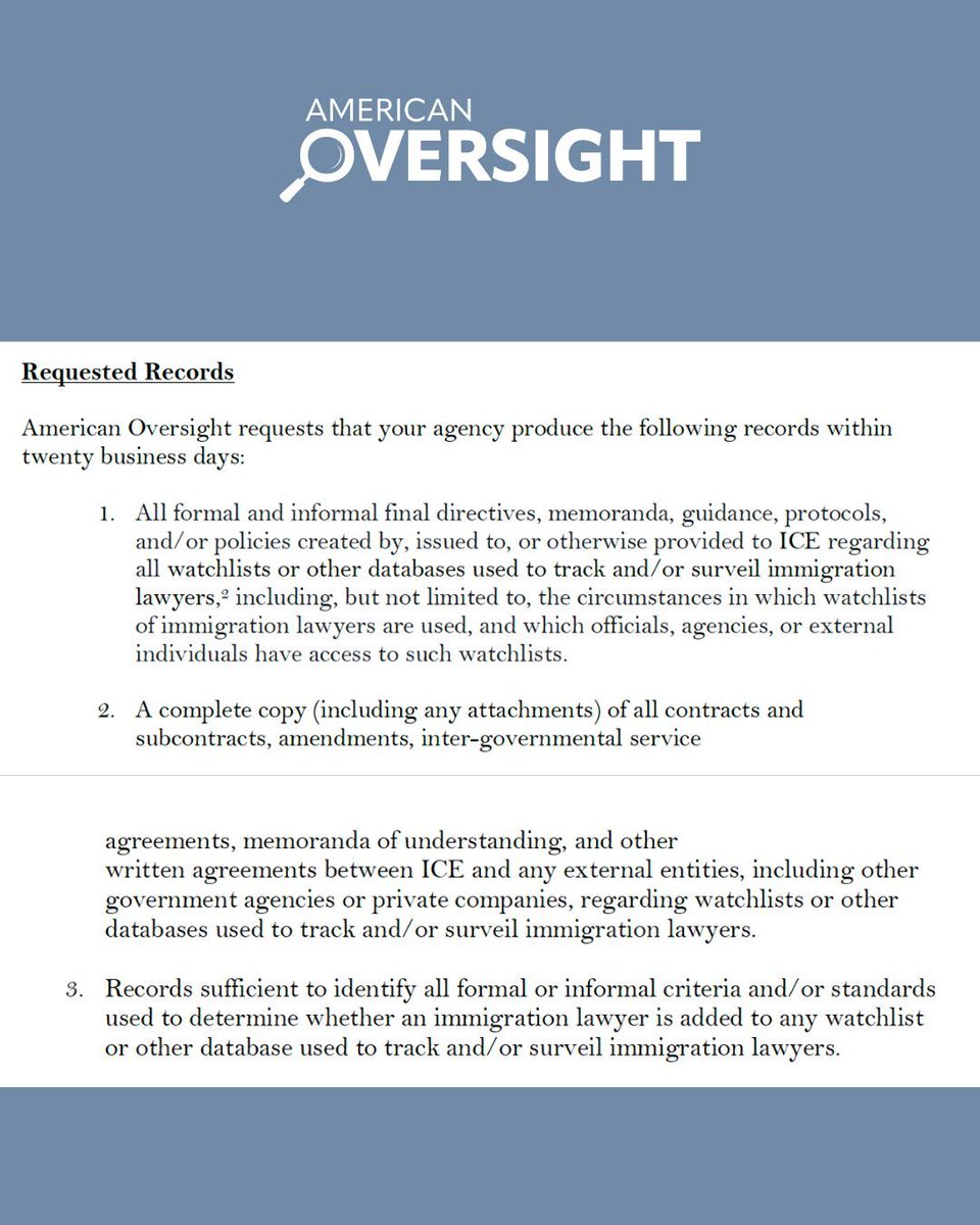 American Oversight tweet media