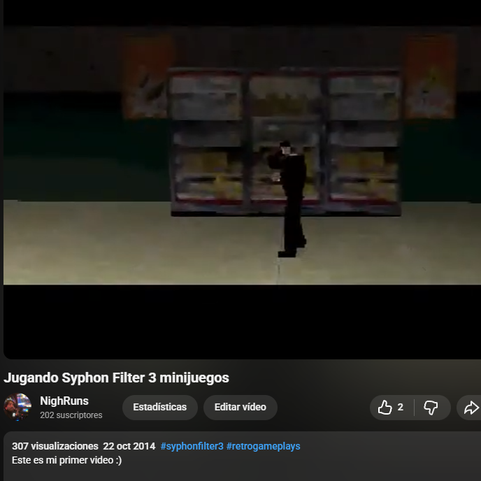 NighRuns's tweet photo. Ha sido un largo camino desde el 2014 💫

#Gracias

#youtubesubscribers #syphonfilter #nighruns #ps1 #youtubestreamer https://t.co/FwexIb73Cj