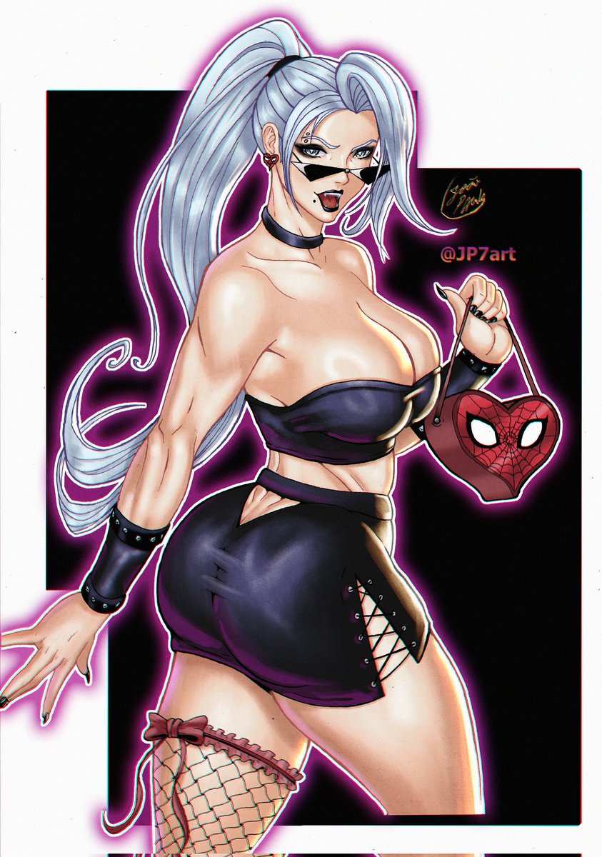 JP7art's tweet photo. Missed me? There is Black Cat hardy done. Back to work. #marvelrivals https://t.co/MpiMYaCfR7