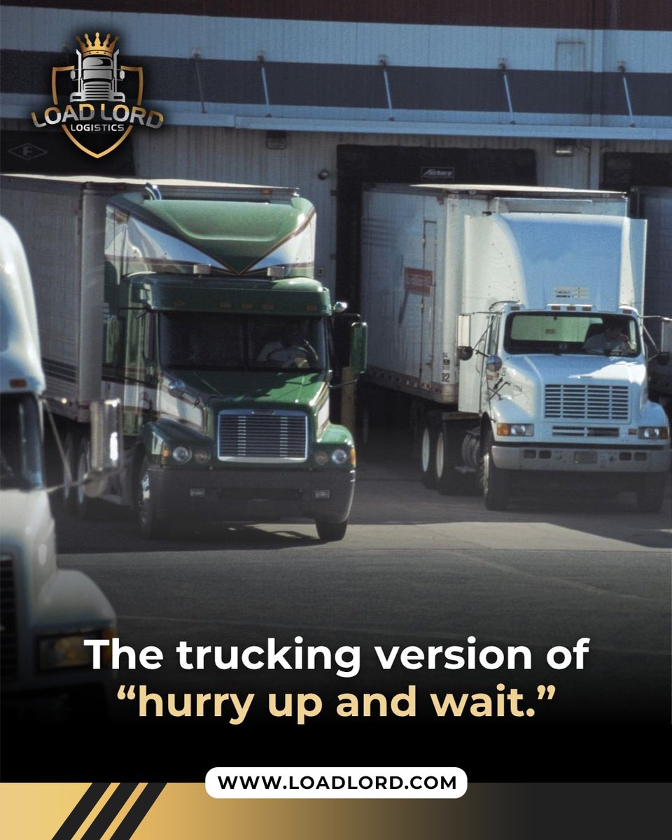 LoadLords's tweet image. Logistics lesson of the day:
The fastest part of freight is usually the driver getting there.
After that… patience becomes part of the load. 😅🚛

#LoadLord #Logistics #Freight #Transportation #Shipping #TruckLife #DockLife #Shippers #WarehouseLife