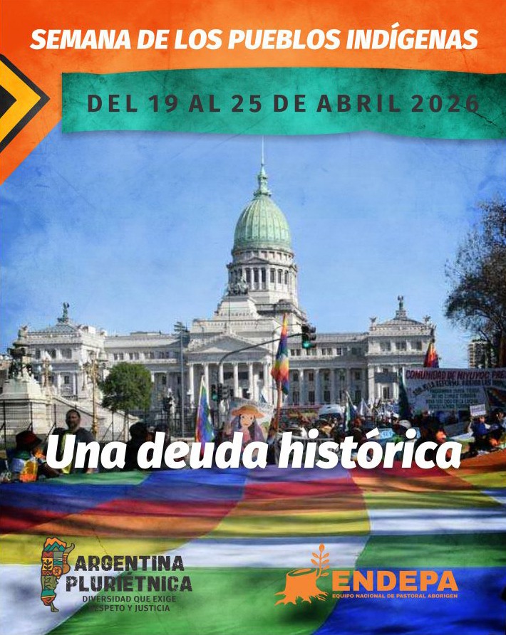 ENDEPANACIONAL's tweet photo. UNA DEUDA HISTÓRICA
Semana de los Pueblos Indígenas

#ArgentinaPluriétnica 
#Diversidad #Respeto #Justicia #PueblosIndígenas
#ENDEPA

Imagen 3: Susi Maresca. https://t.co/k7JI5T5LfE