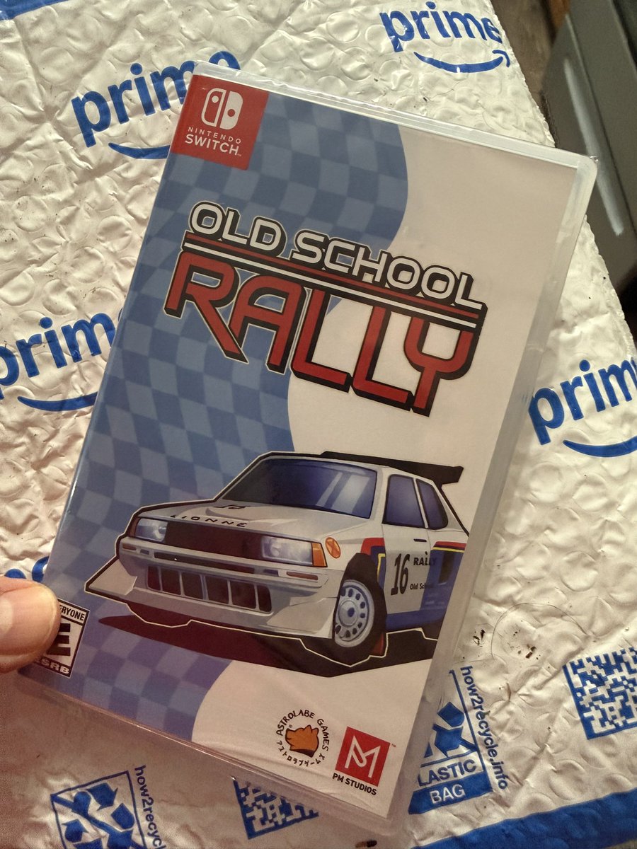 RetroCak's tweet photo. We get so many retro-inspired games with 8 and 16-but style graphics. Awesome to find on with 32- bit visuals, and a rally racer no less! #nintendoswitch #nintendo #segarally #32bit #retrogaming #videogames #mailday #astrolabegames #pmstudios https://t.co/xpAm9cCKef