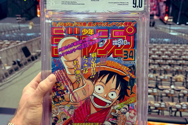 ONE PIECE GIVEAWAY UPDATE!

One Piece Monkey D. Luffy Promo card based on the Weekly Shonen Jump cover of his first appearance. Giveaway will be Posted TOMORROW!

Follow, Like, and Repost to get notified when it launches!