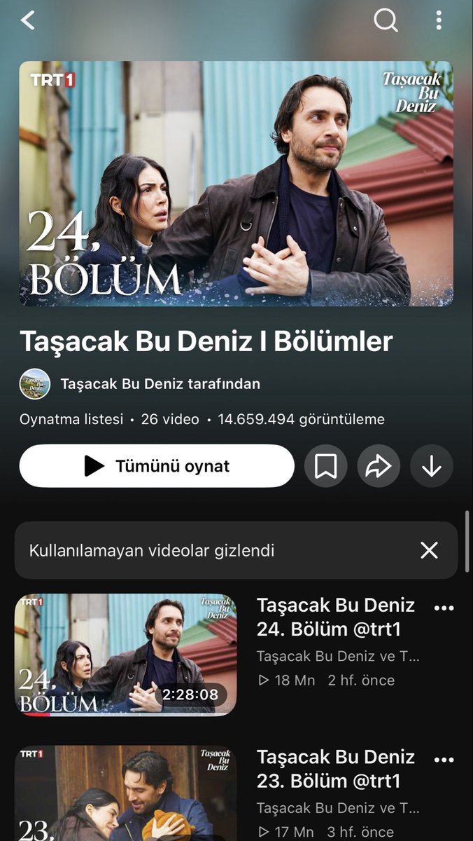 Ha bekliyorum pusuda at o 2 videoyu #tasacakbudeni̇z