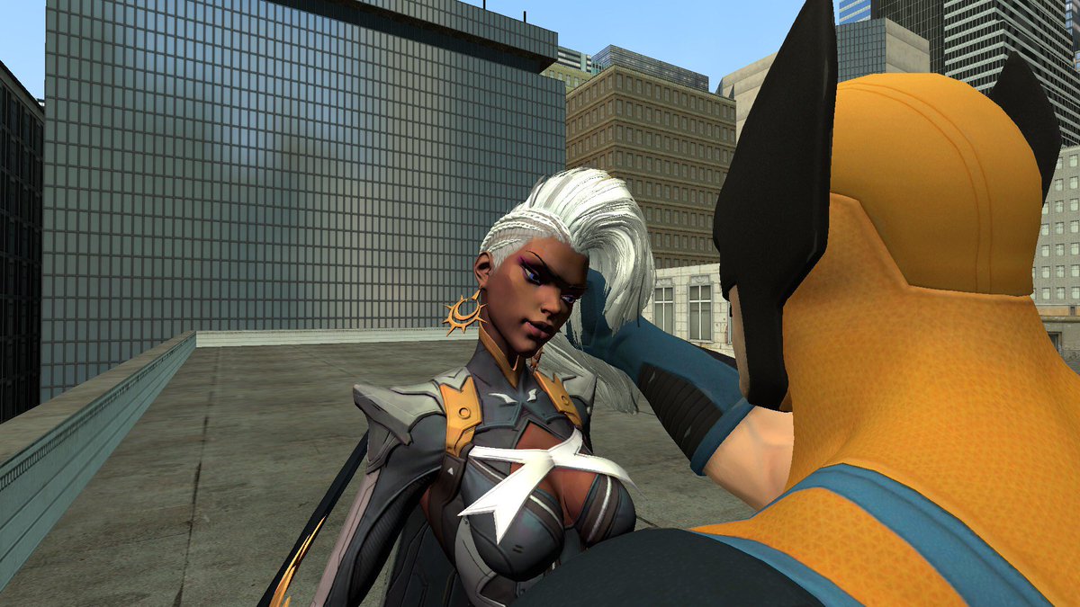 TheDok1998's tweet photo. Such Nice Day #Marvel #MarvelRivals #MarvelStorm #Wolverine #RoLo #Stormverine #gmod #garrymod https://t.co/4vjOcbikGX