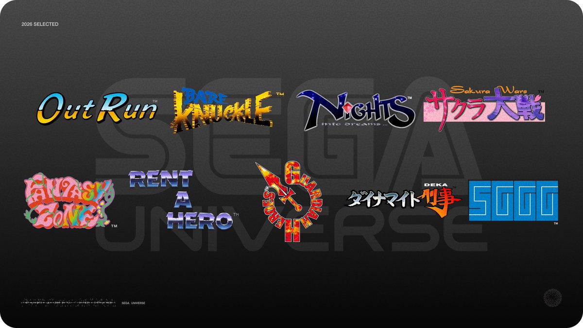 SEGA UNIVERSE tweet media