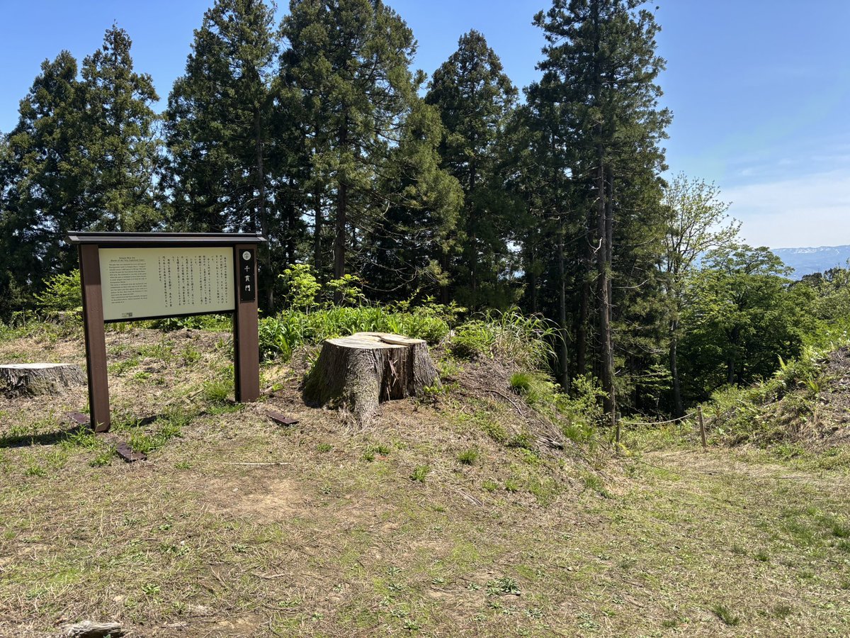 せっかくなので、数十年ぶりの春日山城。謙信公にご挨拶して御城へ。