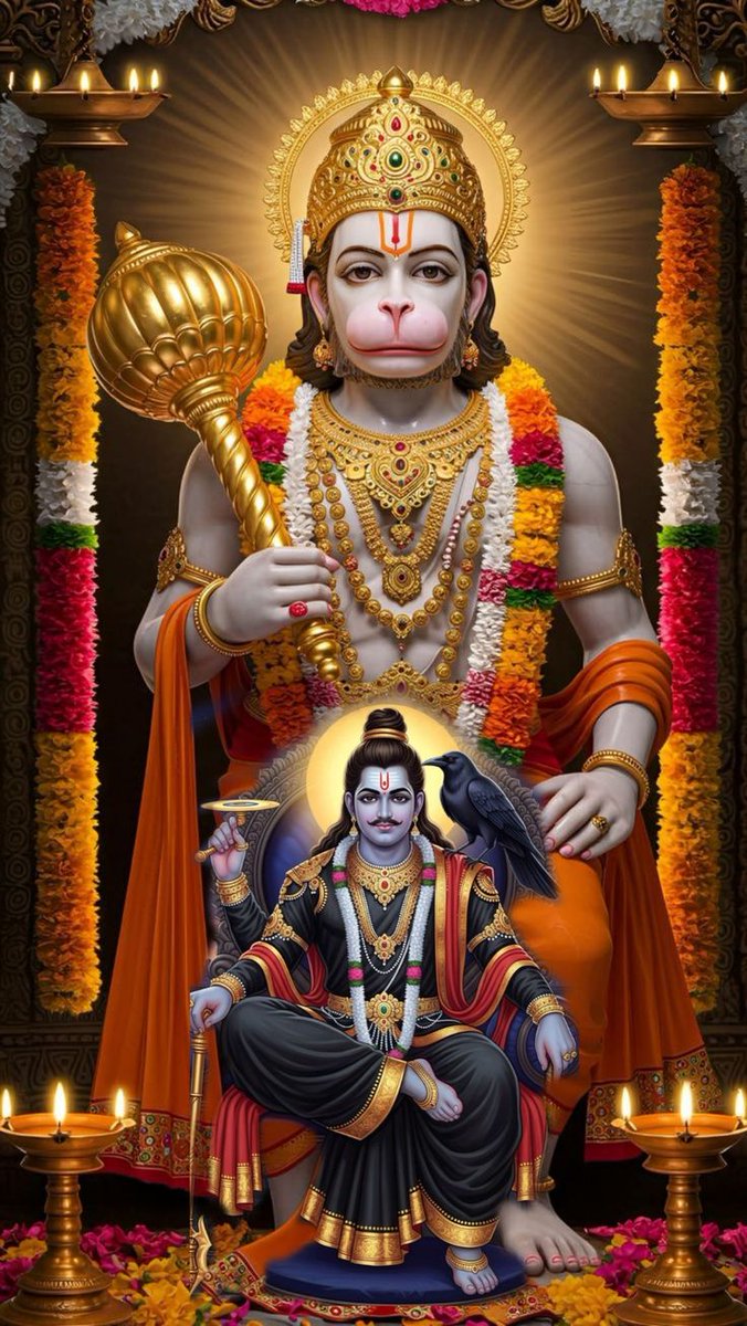 DivyaKashy43898's tweet image. #ॐ_शं_शनैश्चराय_नमः🙏 🚩
🔺🔺🔺🔺🔺🔺🔺🔺🔺🔺

चरणों में शनिदेव के, झुक कर करूँ प्रणाम।
सुख का सूरज हो उदय, ढले दुखों की शाम,,

ॐ नीलांजन समाभासं रवि पुत्रं यमाग्रजम्।
 छायामार्तंड संभूतं तं नमामि शनैश्चरम्॥
II  शनिदेव ll
#ॐ_हं_हनुमंते_नमः 🙏🕉
#GodMorningSaturday