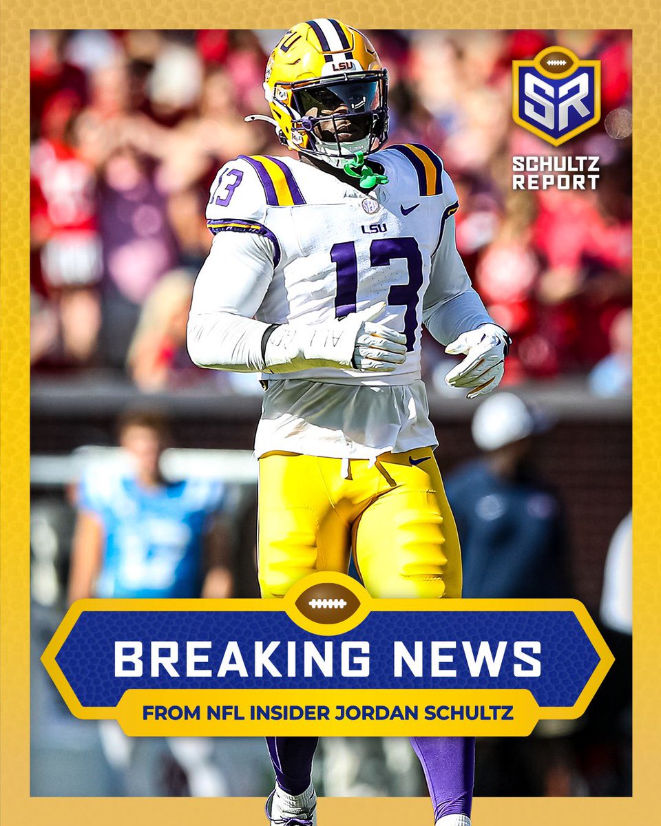 Schultz_Report's tweet image. No. 78 pick is in: #Colts have selected LSU S AJ Haulcy, per sources.