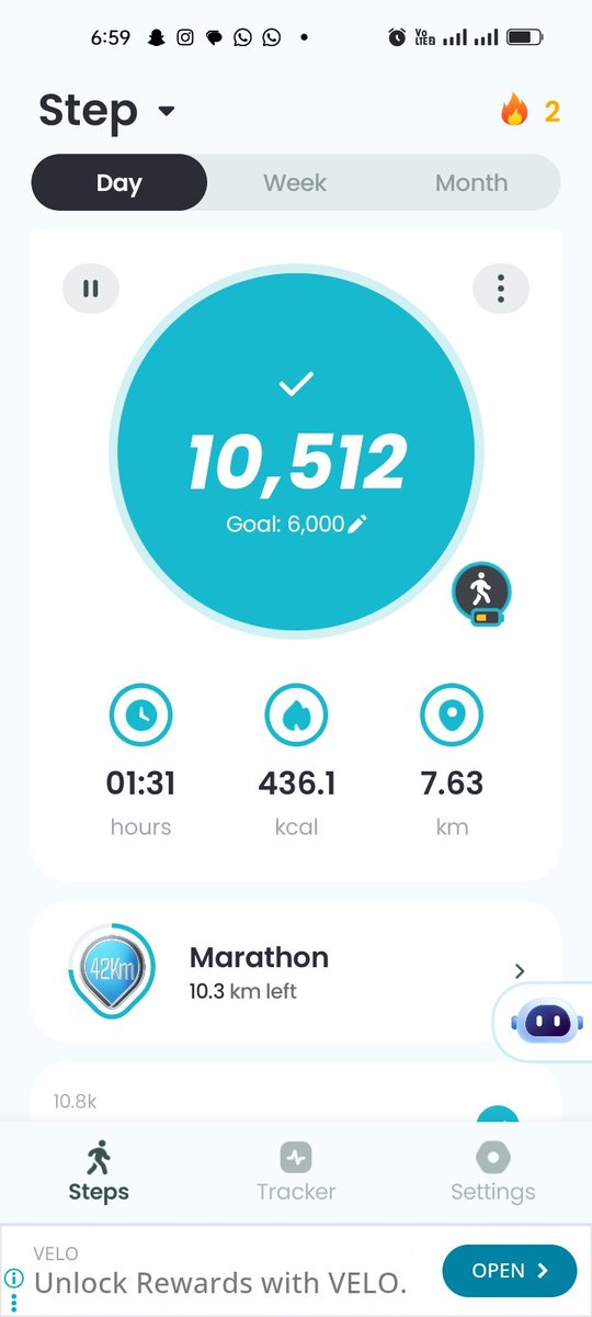 iAliOfficial's tweet image. 10K steps before most people wake up 😌

#Saturday
#Morning