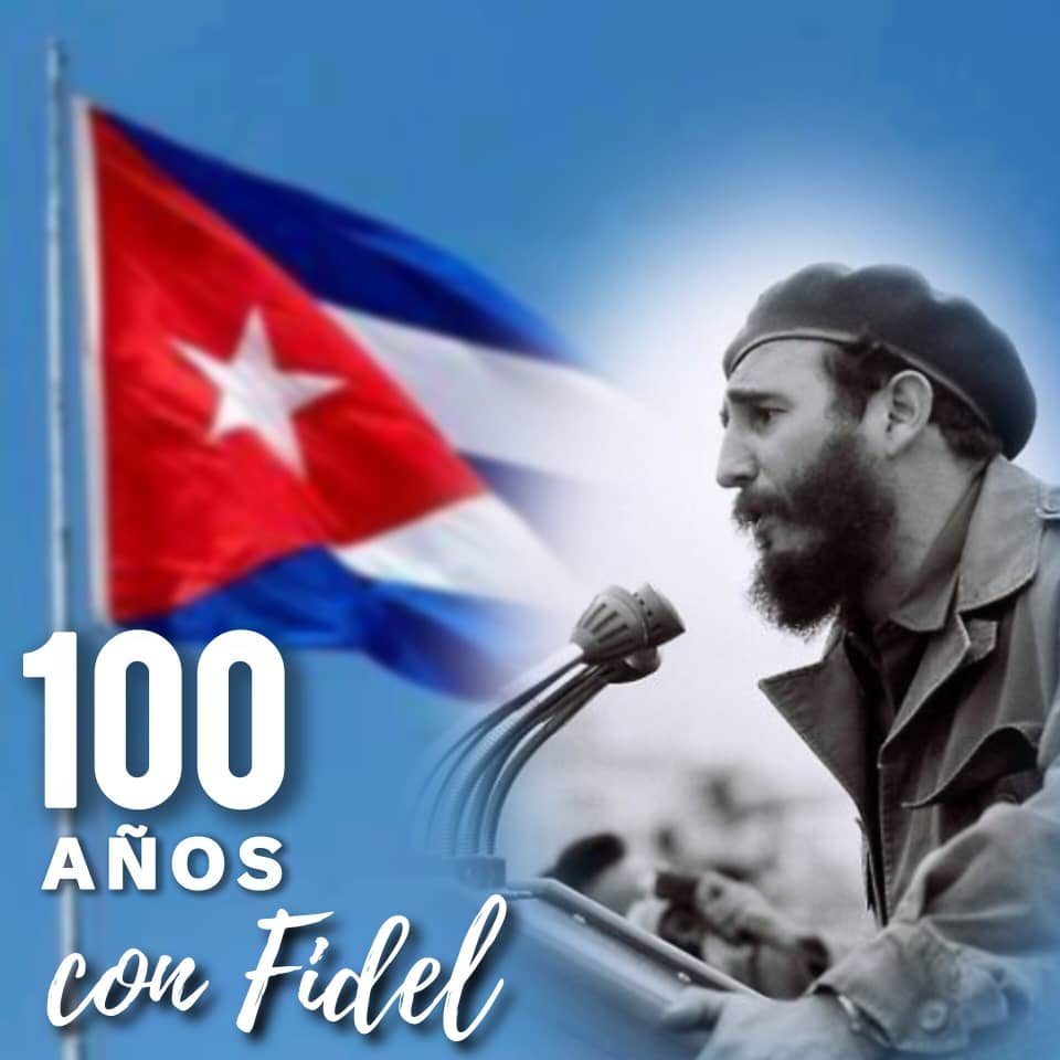 #100AñosConFidel 
#FidelPorSiempre