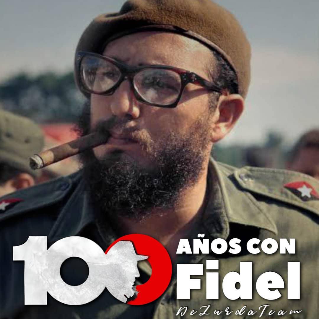 #100AñosConFidel 
#FidelPorSiempre