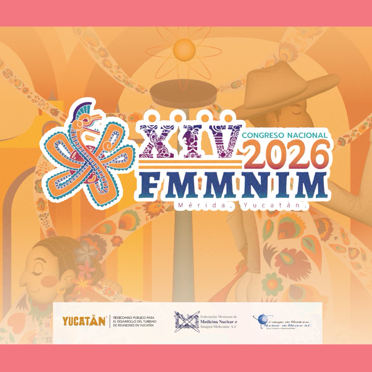 SocMexFisMed's tweet photo. #EventosSMFM Estimadas y estimados amigos y socios de la SMFM, los invitamos al próximo evento "XIV CONGRESO NACIONAL DE LA FEDERACIÓN MEXICANA DE MEDICINA NUCLEAR E IMAGEN MOLECULAR 2026".

🌐Info y programa: https://t.co/qcYtlLnbnM https://t.co/sP4fQTQFH8