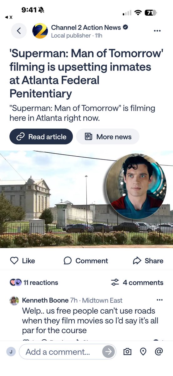 battlingsincom's tweet photo. @CountryGoy @Melissa_WongMT But on a different note. Superman got his ass whooped here in Atlanta. https://t.co/4DR89gGTn0