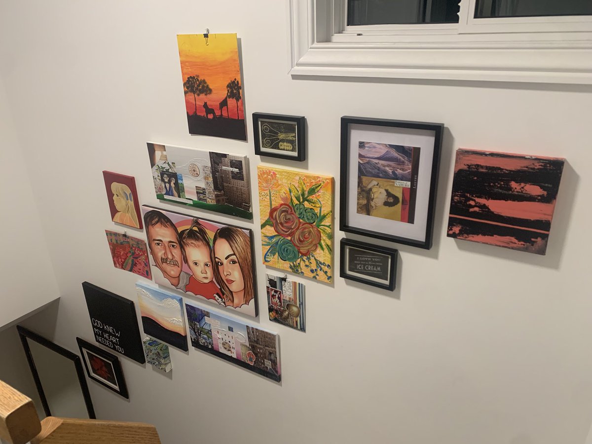 lushmylife613's tweet image. The art gallery wall 🥰💞👌🏼 #Home #Girlsonlyclub
