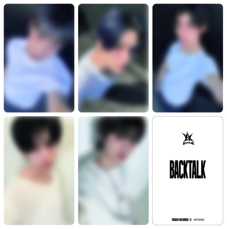 タワ渋kpop】 ／ #EVNNE 1st Single [Backtalk] 5Fにて販売中