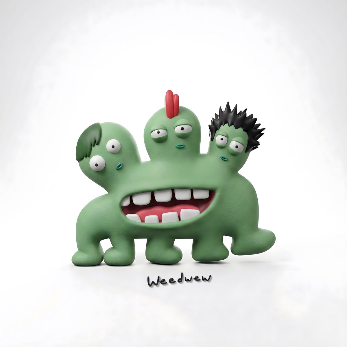 WGerawanwong's tweet image. #illustration #scuplture #3d