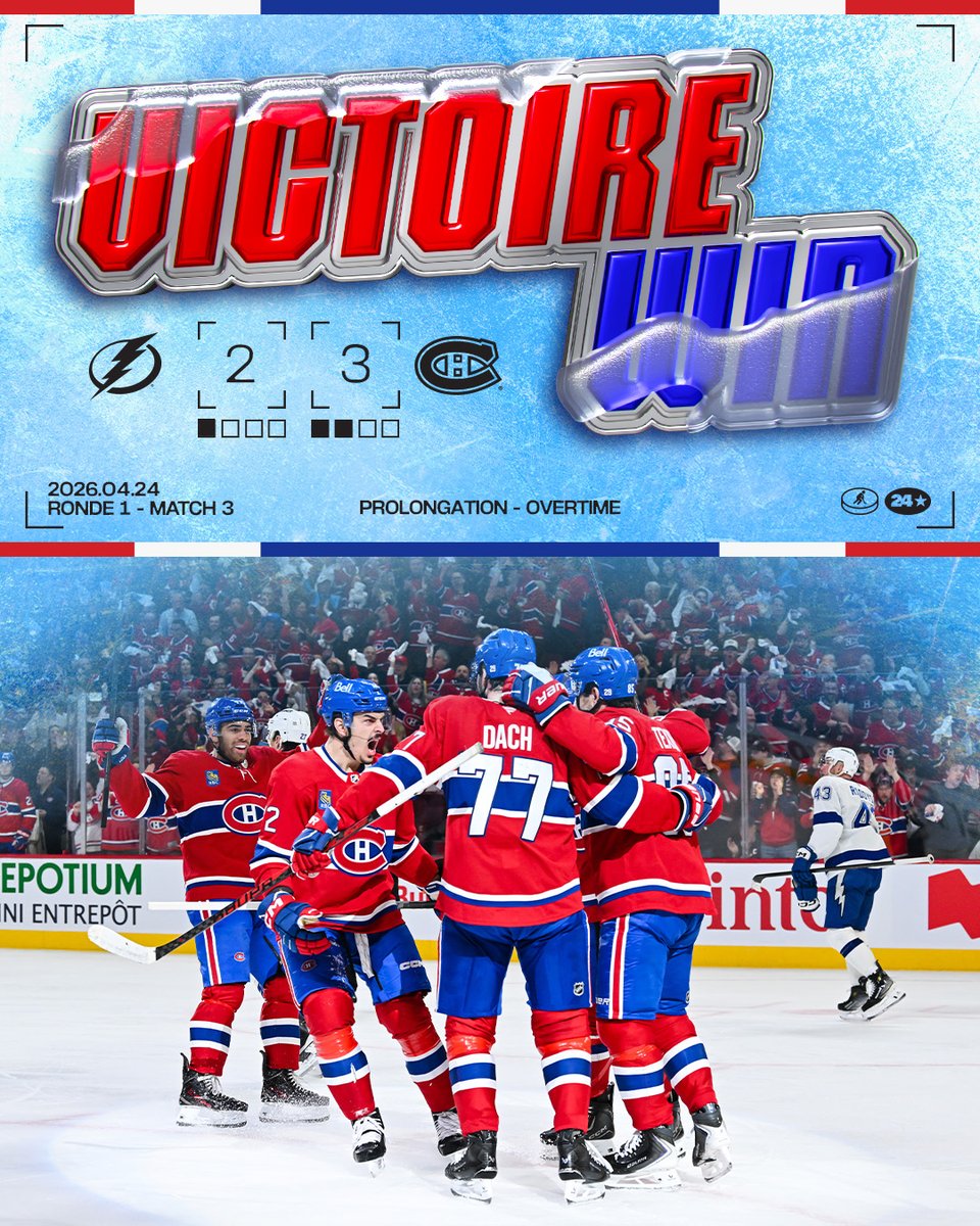 x - Canadiens Montréal tweet media