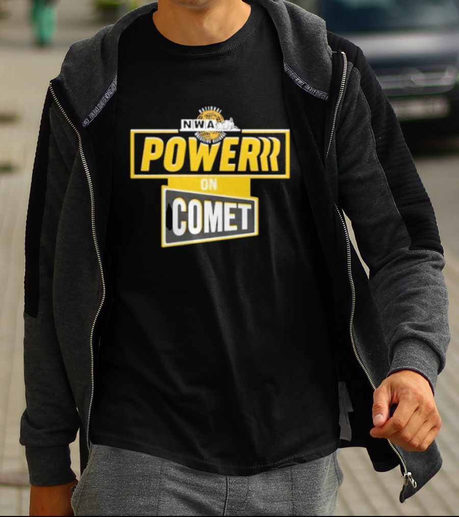 haneenshirtcom's tweet image. Hear me out: This National Wrestling Alliance Powerrr on Comet retro tee brings back so many memories! It reminds me of those Saturday nights glued to the screen. Anyone else feel the same vibe? haneenshirt.com/product/t-shir…

#Wrestling #NWA #RetroVibes