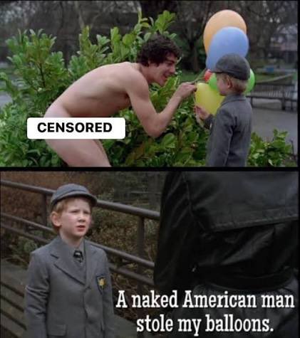 Everyone knows bushes are where naked American men hang out in the UK. #TheLastDriveIn #mutantfam #wickedwitchywingding #thedriveinwillneverdie #RawheadRex <a href="/therealjoebob/">Joe Bob Briggs</a> <a href="/kinky_horror/">Diana “Darcy the Mail Ghoul” Prince 🎃💌</a> <a href="/TheMutantFam/">The Mutant Fam</a>