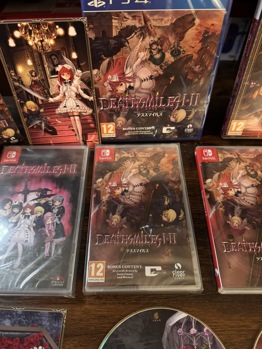 dean180503's tweet photo. DeathSmiles developed by Cave is an amazing Shmup/STG with a hauntingly beautiful art style and amazing gameplay.
A very highly recommended game👍🎮
#DeathSmiles #STG #Shmup #CaveShmup https://t.co/nyPu7ivl3k