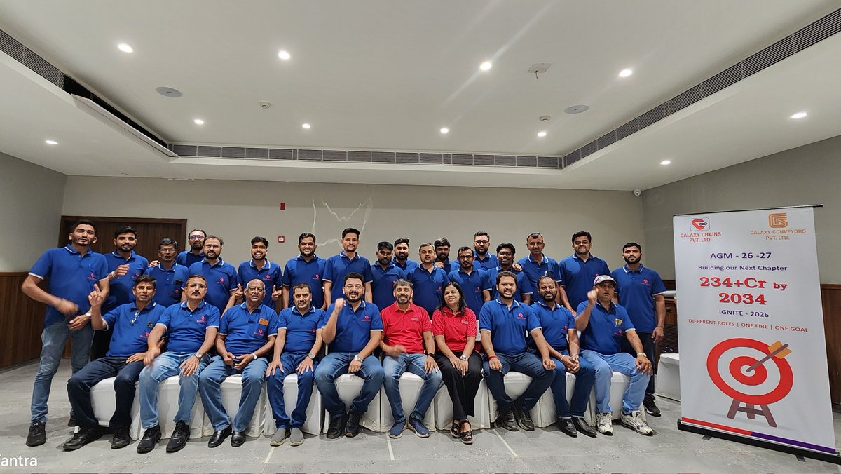 imgajananpawar's tweet image. Empowering leadership at every level 

Had an impactful Leadership Development session for the team of Galaxy Chains Rajkot—focused on self-awareness, collaboration &amp;amp; growth.

Because strong leaders build stronger organizations.
#Leadership #TeamBuilding #CorporateTraining