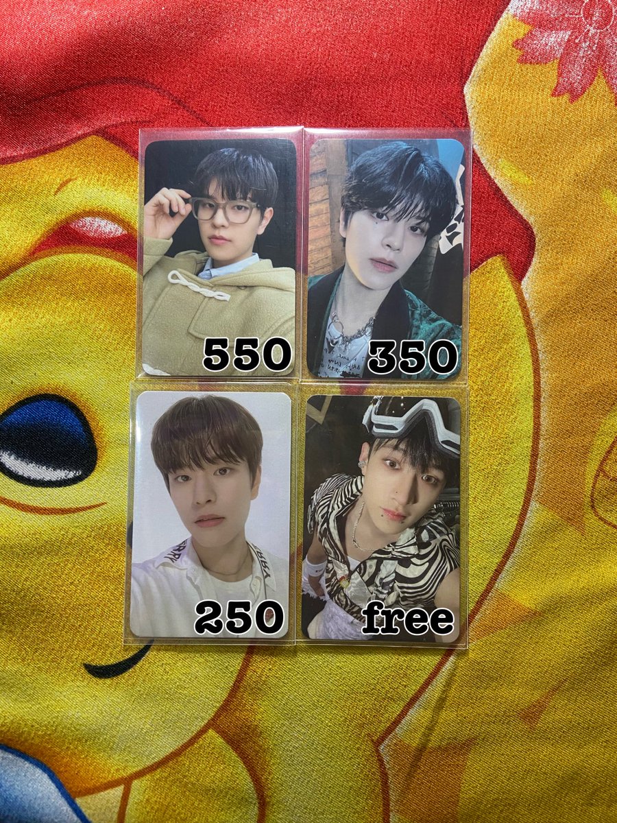 ᝰ.ᐟ wts lfb ph | #sam_sellz

୨୧ SKZ Pocas SKZoo
 ⋮ onhand, x sensi
 ⋮ 1 week w nrdp

› all must be taken .ᐟ

𖦹 skz wolfchan 4th 5th fm puppym magnet plush set magic school 20cm 5’clock 10cm seungmin hop withmuu specs rockstar blue dream media bdm pirate noeasy apple music