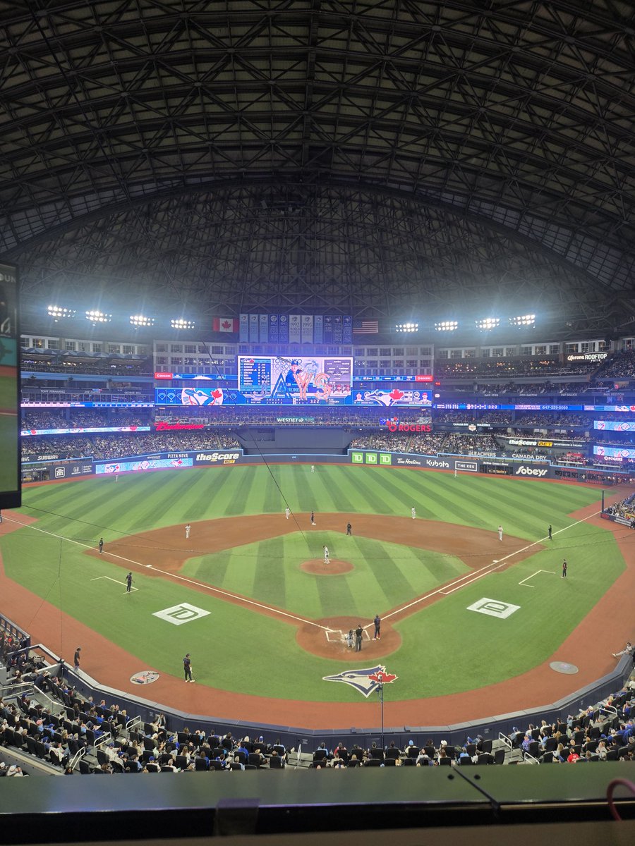 TheRog590's tweet image. Great to be in the Official Scorer's seat for #Jays tonight. Saturday and Sunday morning will sit in my @FAN590 seat and talk about them and the #NHLPlayoffs and #Raptors. Two of the best seats in Toronto sports!
