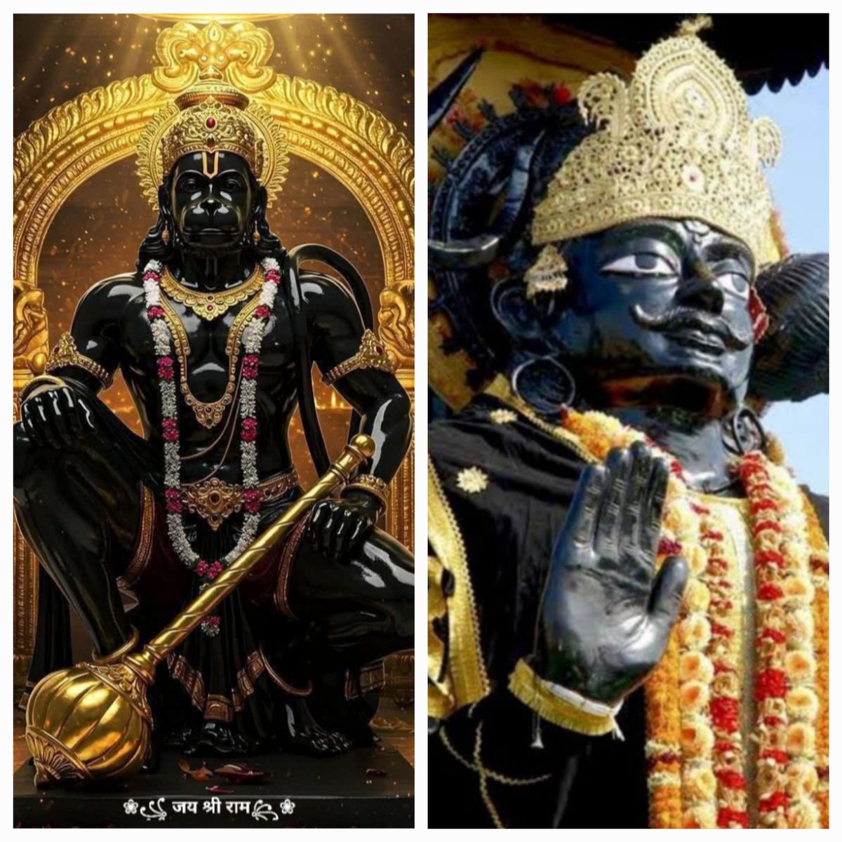 shiwani98765432's tweet image. Saturday is special for Lord Hanuman primarily because he is believed to protect devotees from the negative effects of Lord Shani (Saturn), who rules Saturday
#ॐ_हं_हनुमंते_नमः 🙏 
#ॐ_शं_शनैश्चराय_नमः 🙏
#GodMorningSaturday