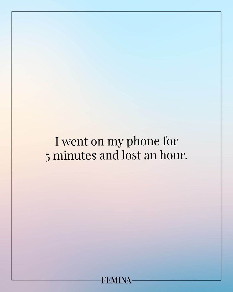 FeminaIndia's tweet image. Time flies when you're doom-scrolling..

#Femina #Relatable